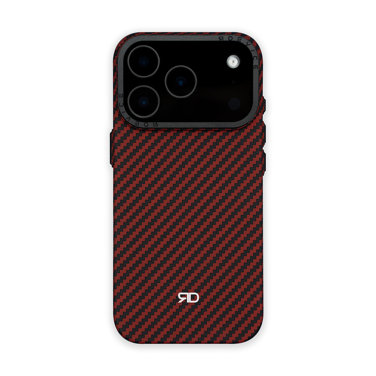 Funda de fibra de carbono RD V3 (ROJA)