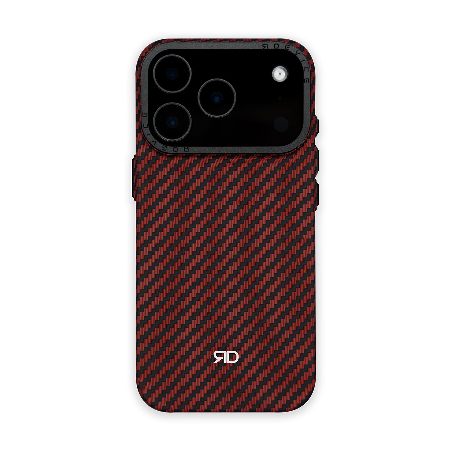 RD Carbon Fiber Case V3 (RED)