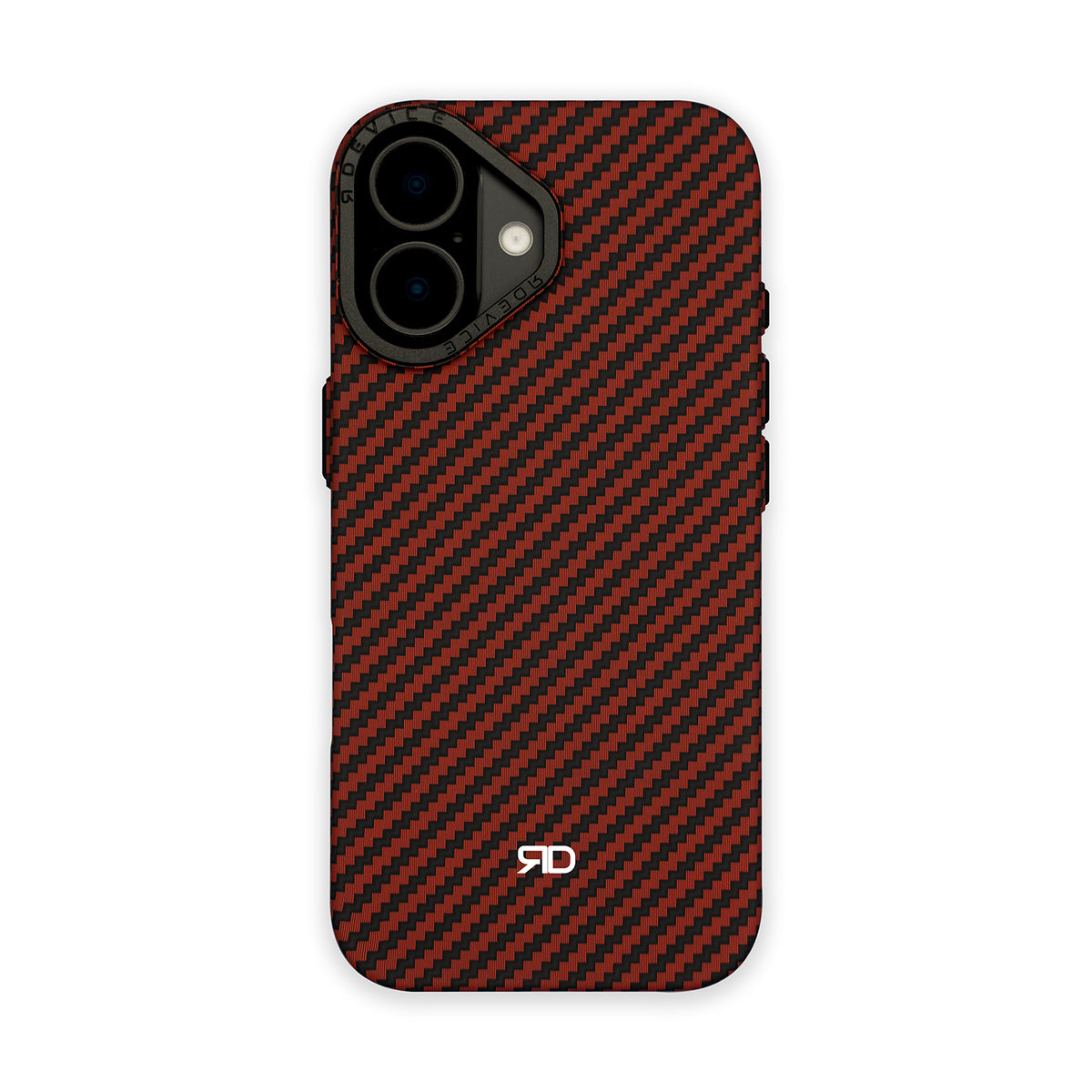 Funda de fibra de carbono RD V3 (ROJA)