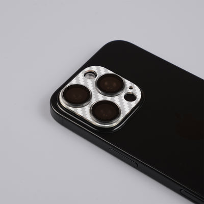 Carbon Fiber Camera Protector (WHITE)