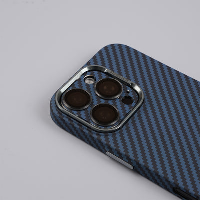 Carbon Fiber Camera Protector (BLUE)