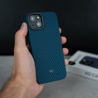 Funda de fibra de carbono RD V3 (AZUL)