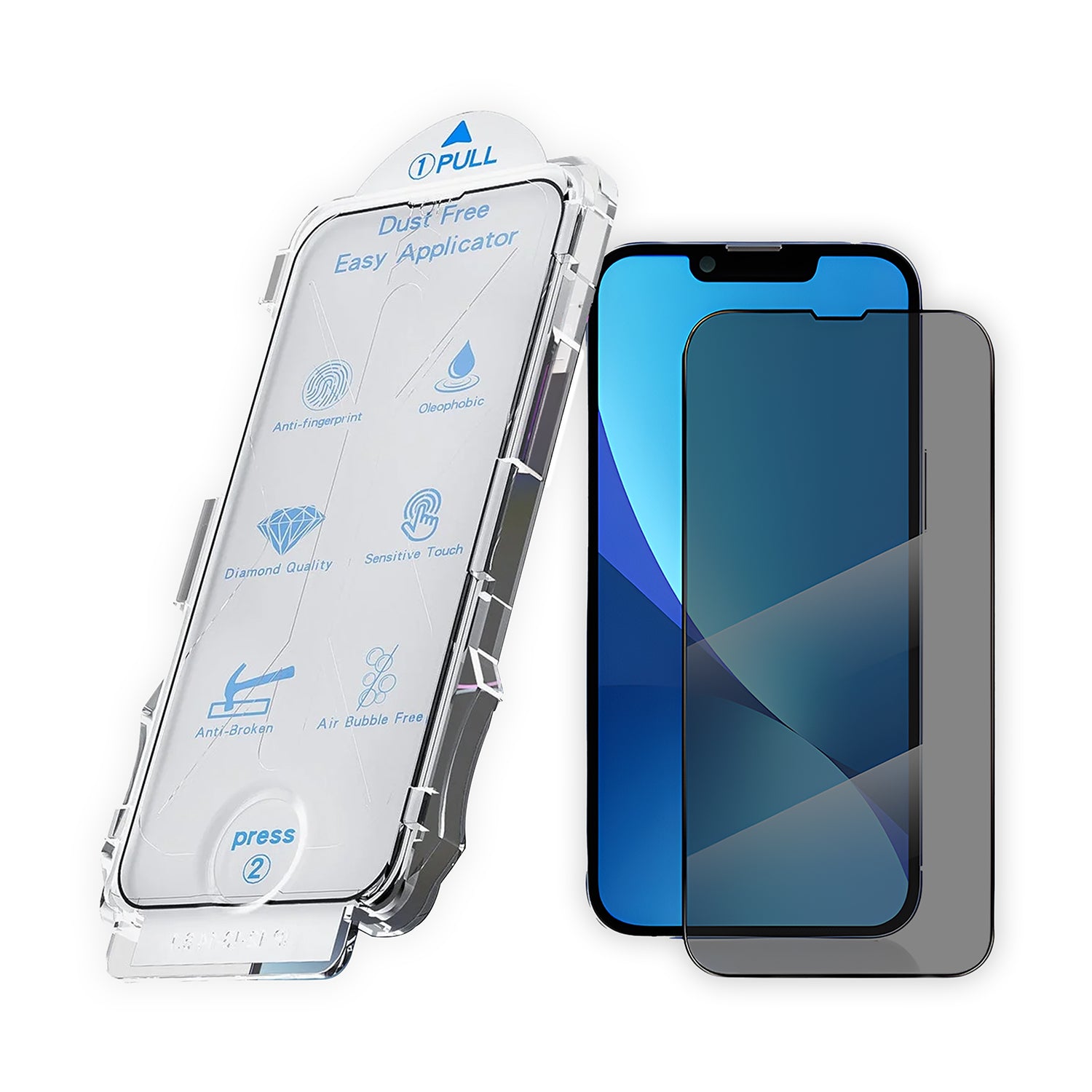 PROTECTOR DE PANTALLA Y APLICADOR (PRIVACIDAD)
